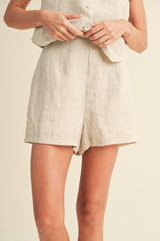 Wrenley Linen Shorts