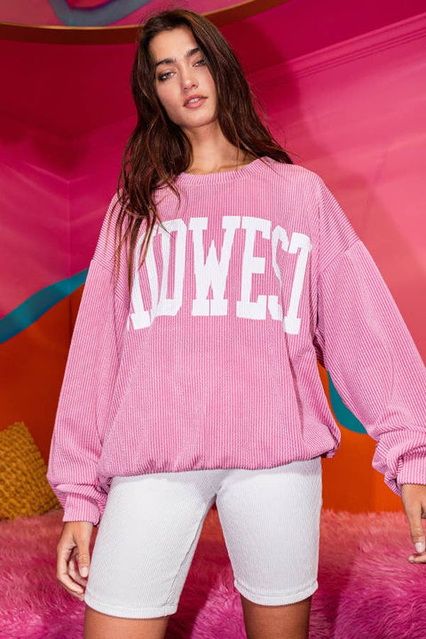 "Midwest" Oversized Sweatshirt