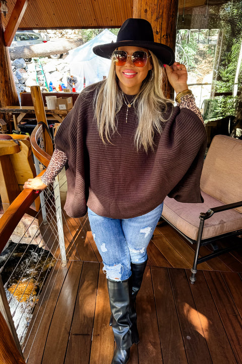 Meg Pullover Poncho