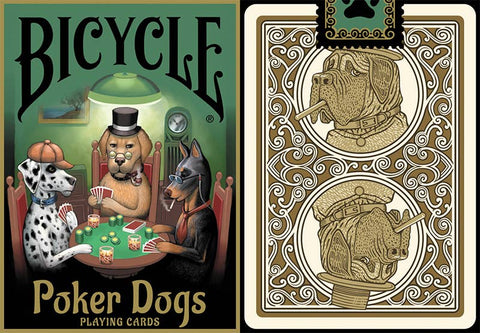 Collectible Playing Cards - Bicycle Poker Dogs