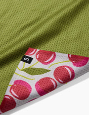 Geometry - Cherry Chic Double Sided Tea Towel