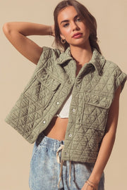 Claudia Quilted Vest