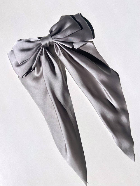 Long Satin Bow