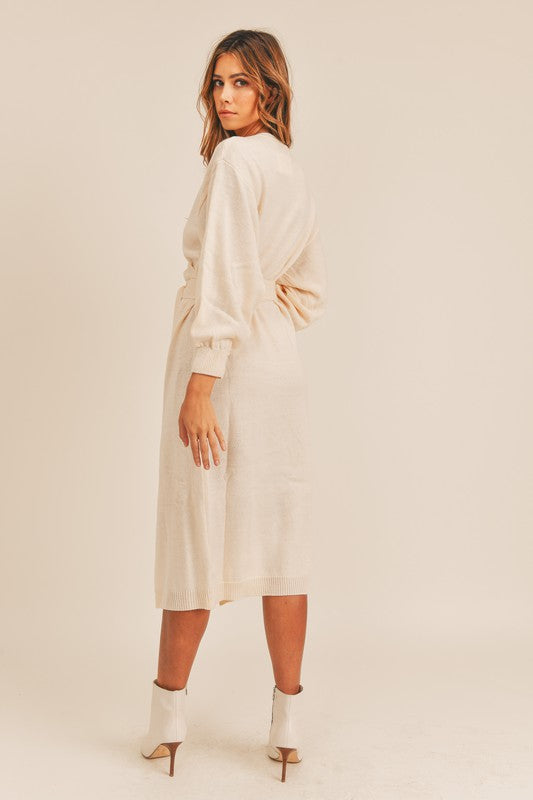 Angie Sweater Wrap Dress