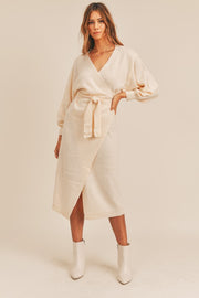 Angie Sweater Wrap Dress