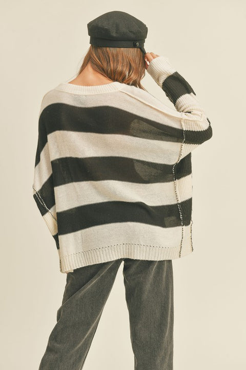 Avery Striped Sweater