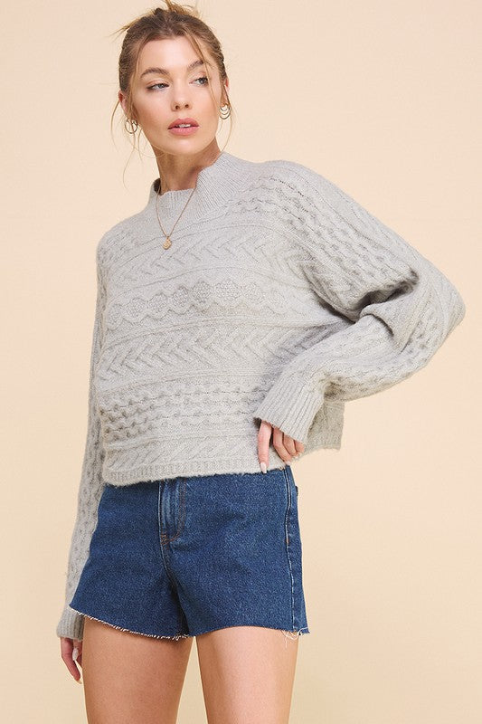 Ronan Cable Knit Sweater