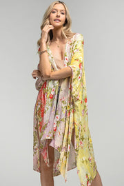 Colorful Floral Kimono