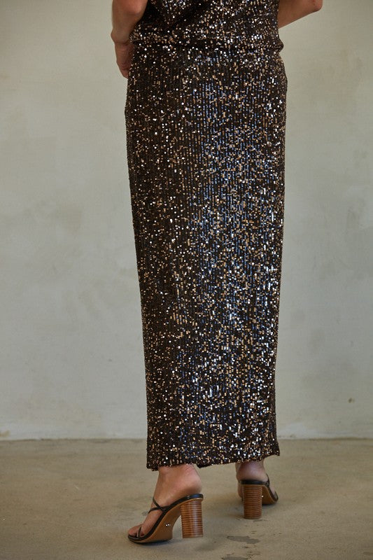Paige Sequin Skirt