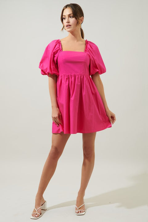 Marion Babydoll Mini Dress