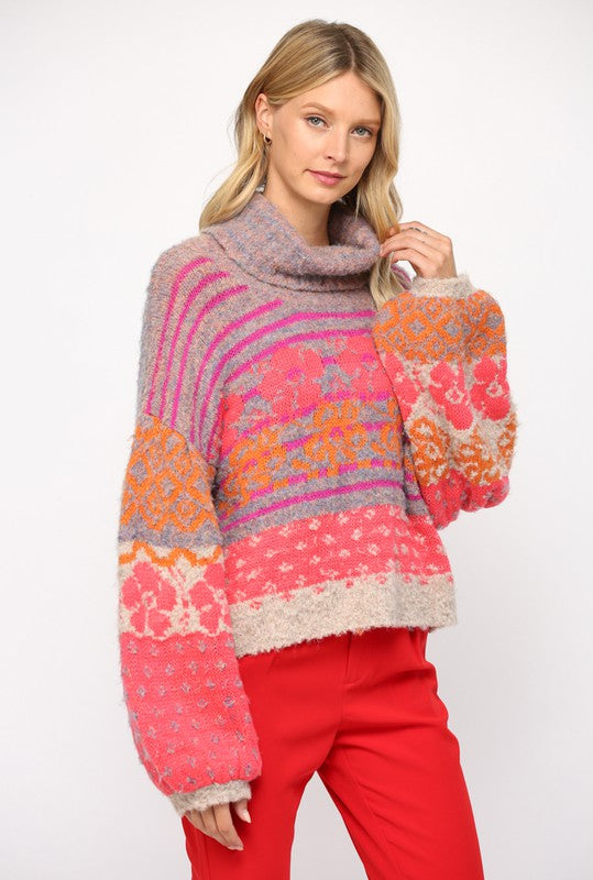 Allison Fuzzy Sweater