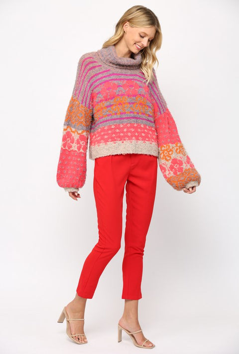 Allison Fuzzy Sweater