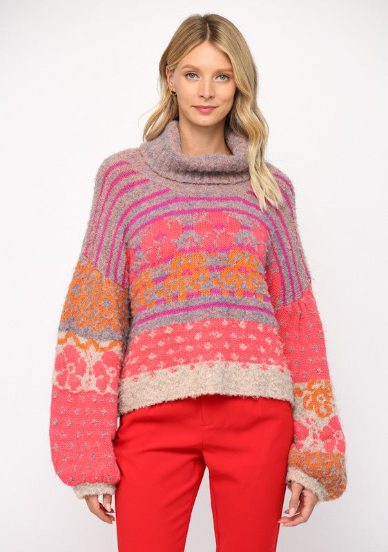 Allison Fuzzy Sweater