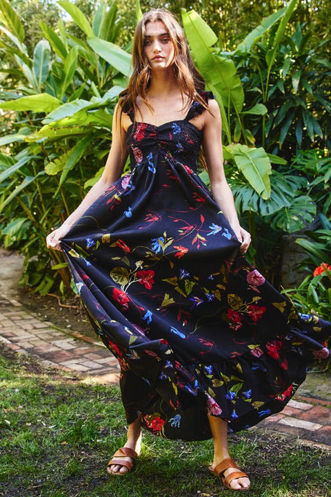 Wrenley Floral Maxi Dress