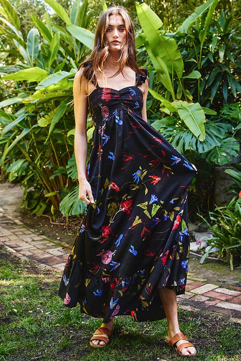 Wrenley Floral Maxi Dress