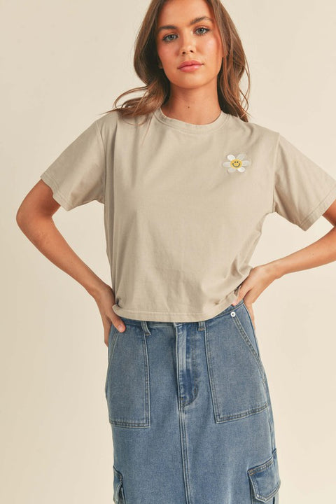 Lucia Flower Top