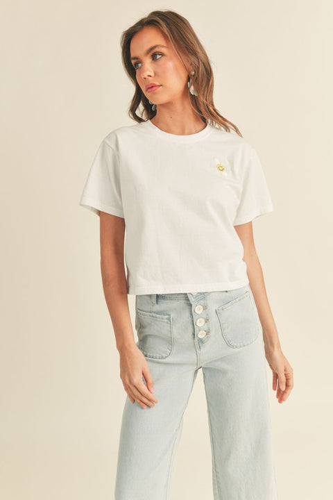Lucia Flower Top