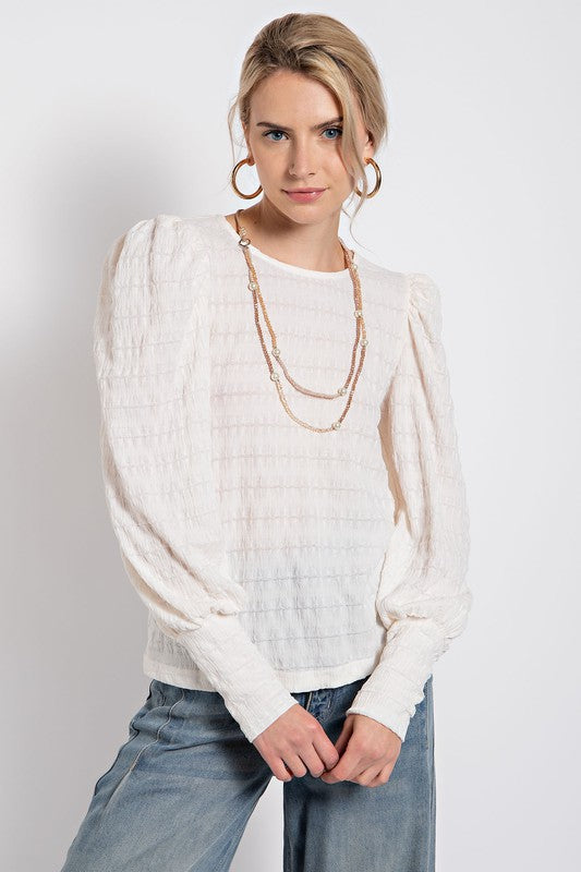 Sylvie Puff Sleeve Blouse