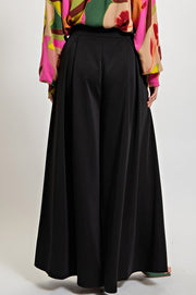 Dobby Wide Leg Pants