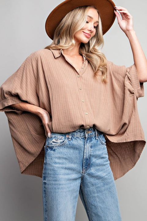 Honey Button Down Shirt