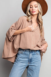 Honey Button Down Shirt