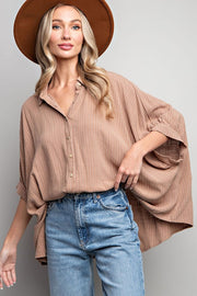 Honey Button Down Shirt