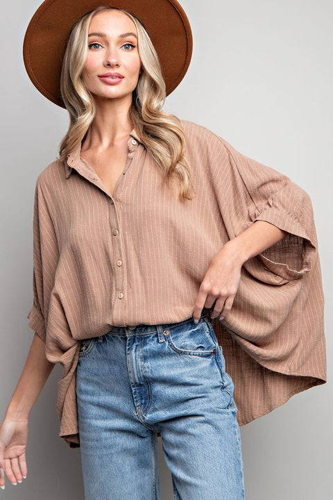 Honey Button Down Shirt