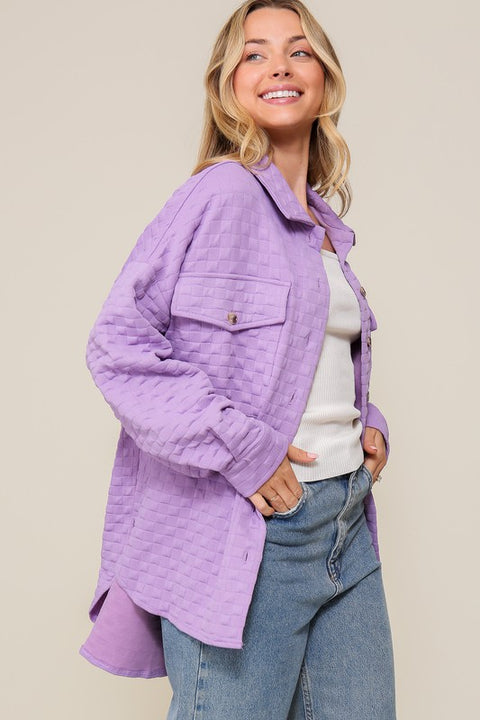 Desiree Quilted Shacket