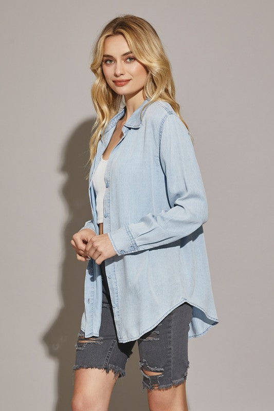 Bethany Denim Top