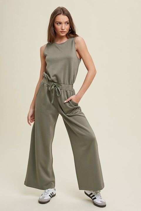 Meghan Scuba Jumpsuit