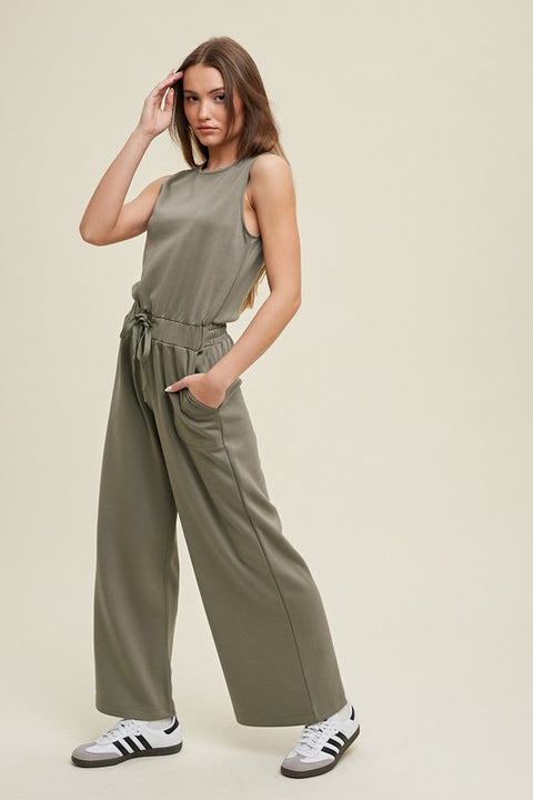 Meghan Scuba Jumpsuit