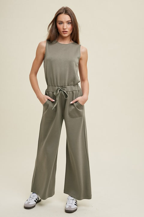 Meghan Scuba Jumpsuit