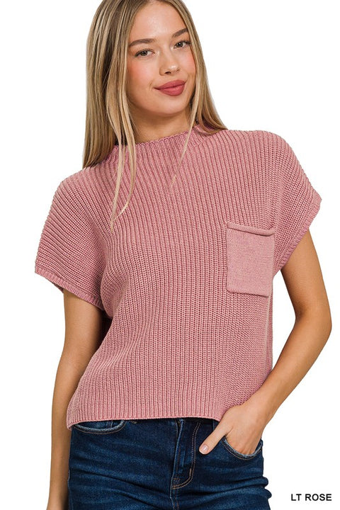 Brielle Short Sleeve Sweater