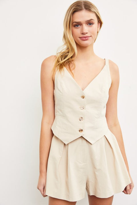 Rebecca Vest Romper