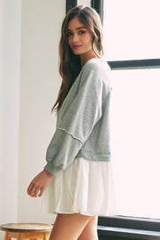 Camille Oversized Sweatshirt Dress