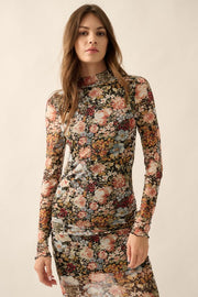 Jemma Floral Midi Dress