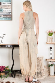 Becca Cargo Jumpsuit