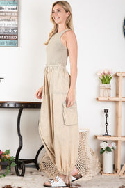 Becca Cargo Jumpsuit