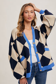 Arden Argyle Cardigan