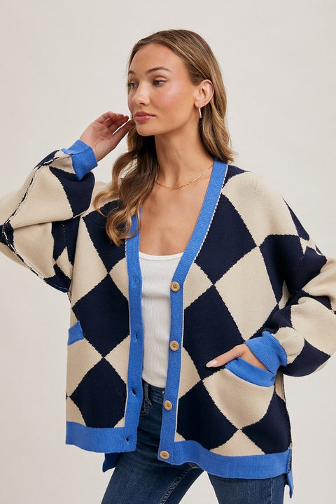 Arden Argyle Cardigan