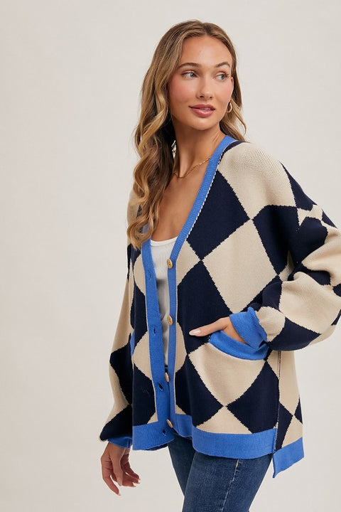 Arden Argyle Cardigan