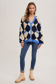 Arden Argyle Cardigan