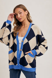 Arden Argyle Cardigan