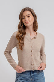 Abbie Button Cardigan