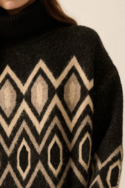 Randy Argyle Turtleneck Sweater