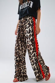 Aimee Leopard Pants