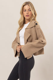 Karina Sweater Trench Jacket