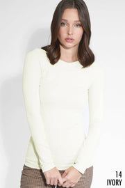 Nancy Long Sleeve Crew Neck Top