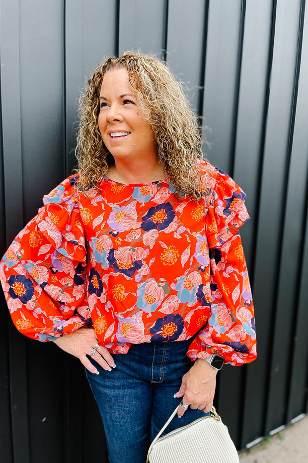Naomi Floral Blouse