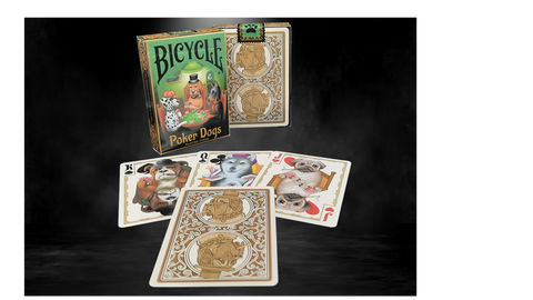 Collectible Playing Cards - Bicycle Poker Dogs